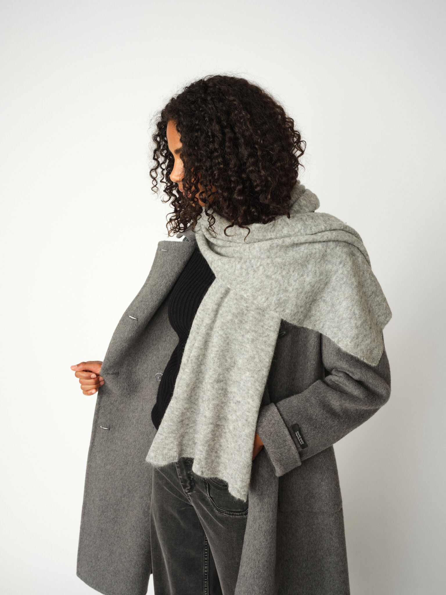 Modelshot / Grey Melange / Detail